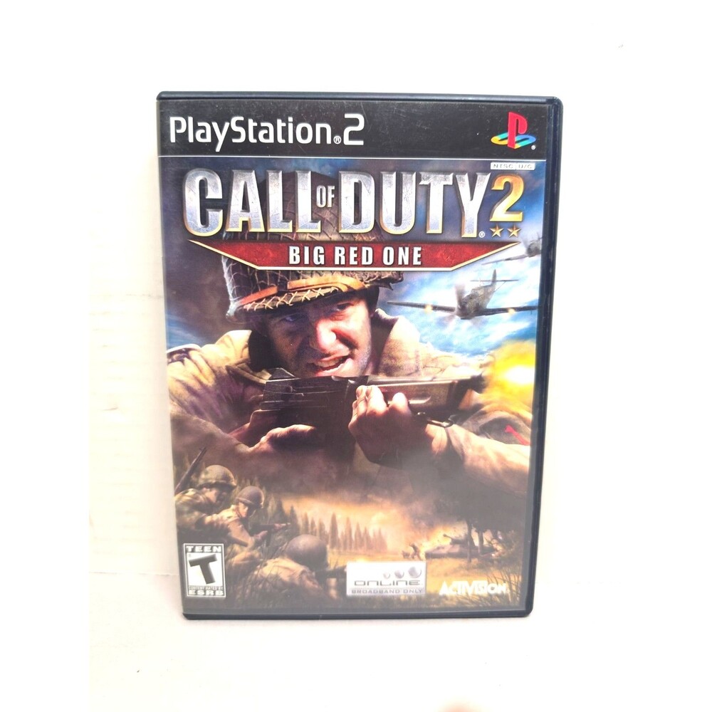 Call of Duty 2 Big Red One PS2 PlayStation 2 Complete 2005